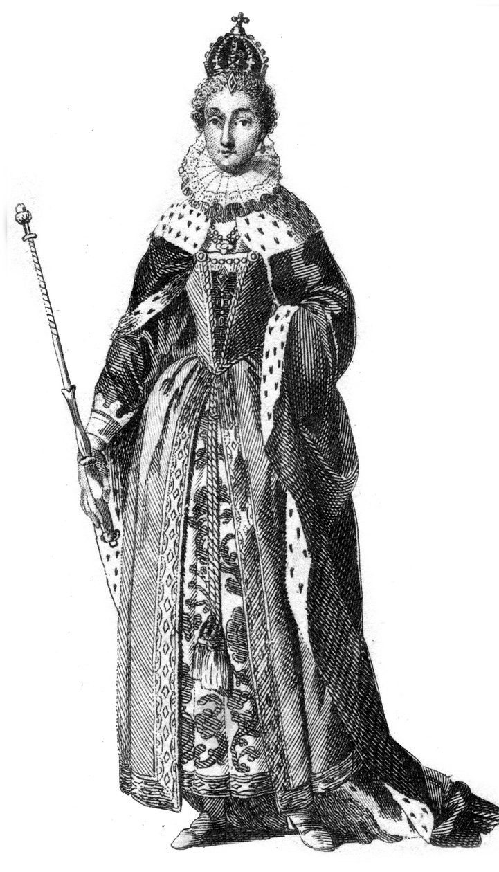 Englannin Elizabeth I, 1533-1603 tekijältä Unbekannt