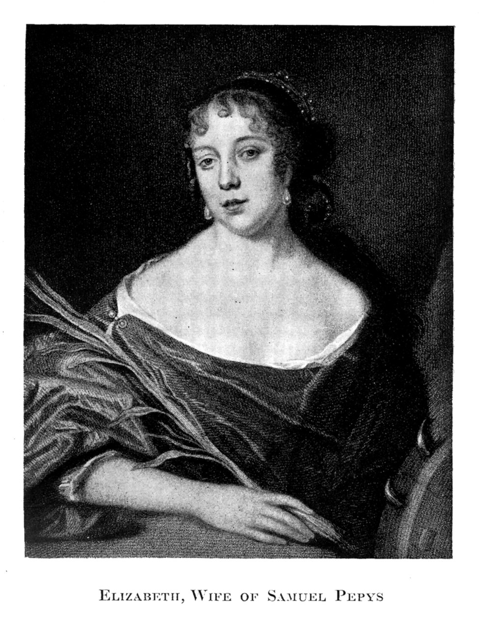 Elizabeth Pepys 1640-1669, 1800-luku tekijältä Unbekannt