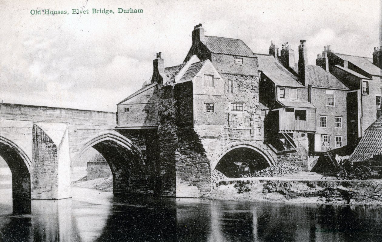Elvet Bridge, Durham, 1905 tekijältä Unbekannt
