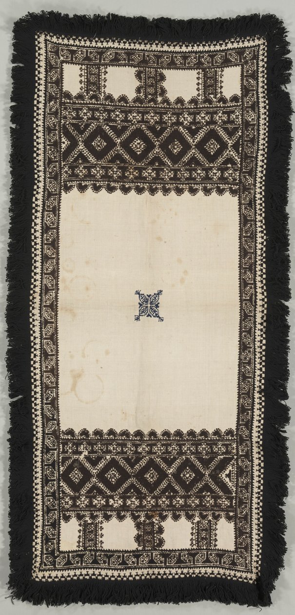 Brodeerattu matto tai Paños de Ofrenda, 1800-luku. tekijältä Unbekannt