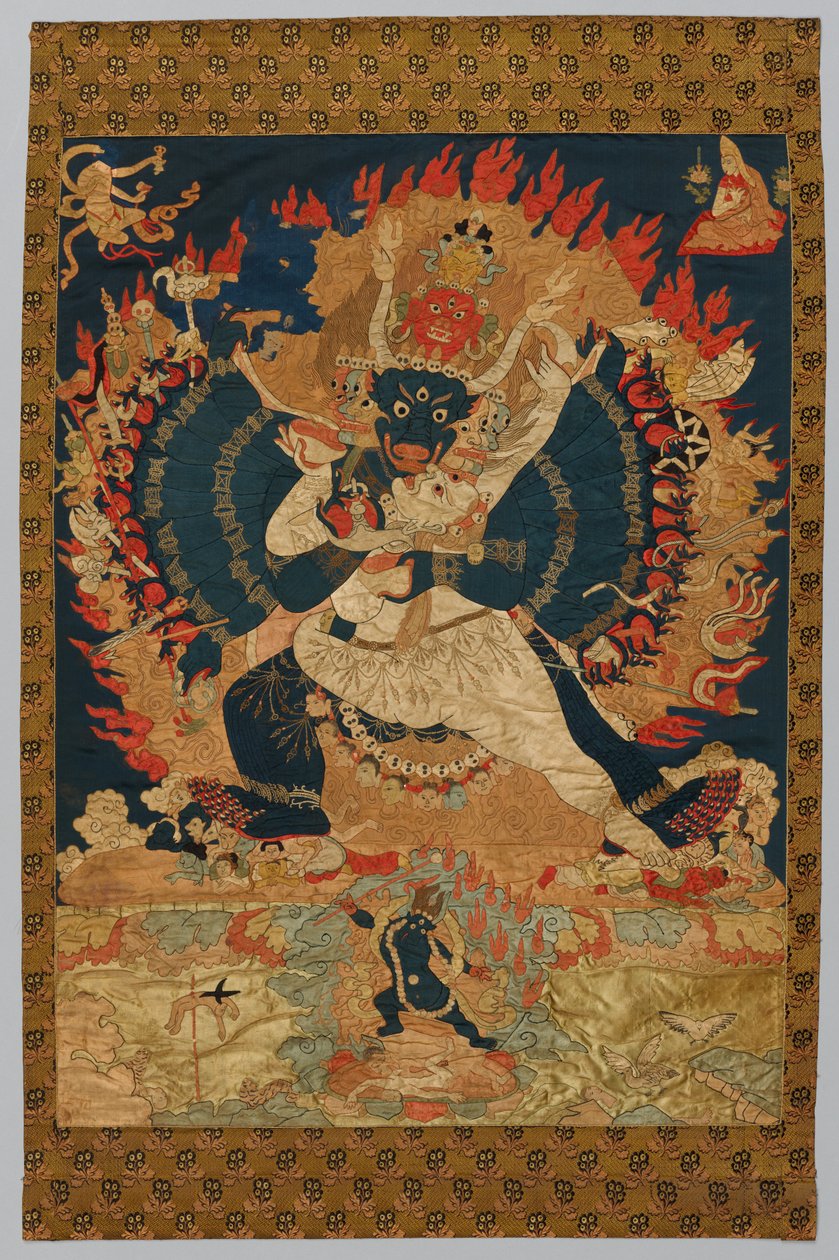 Kirjonta: Yama and Consort, 1700-1800-luku. tekijältä Unbekannt