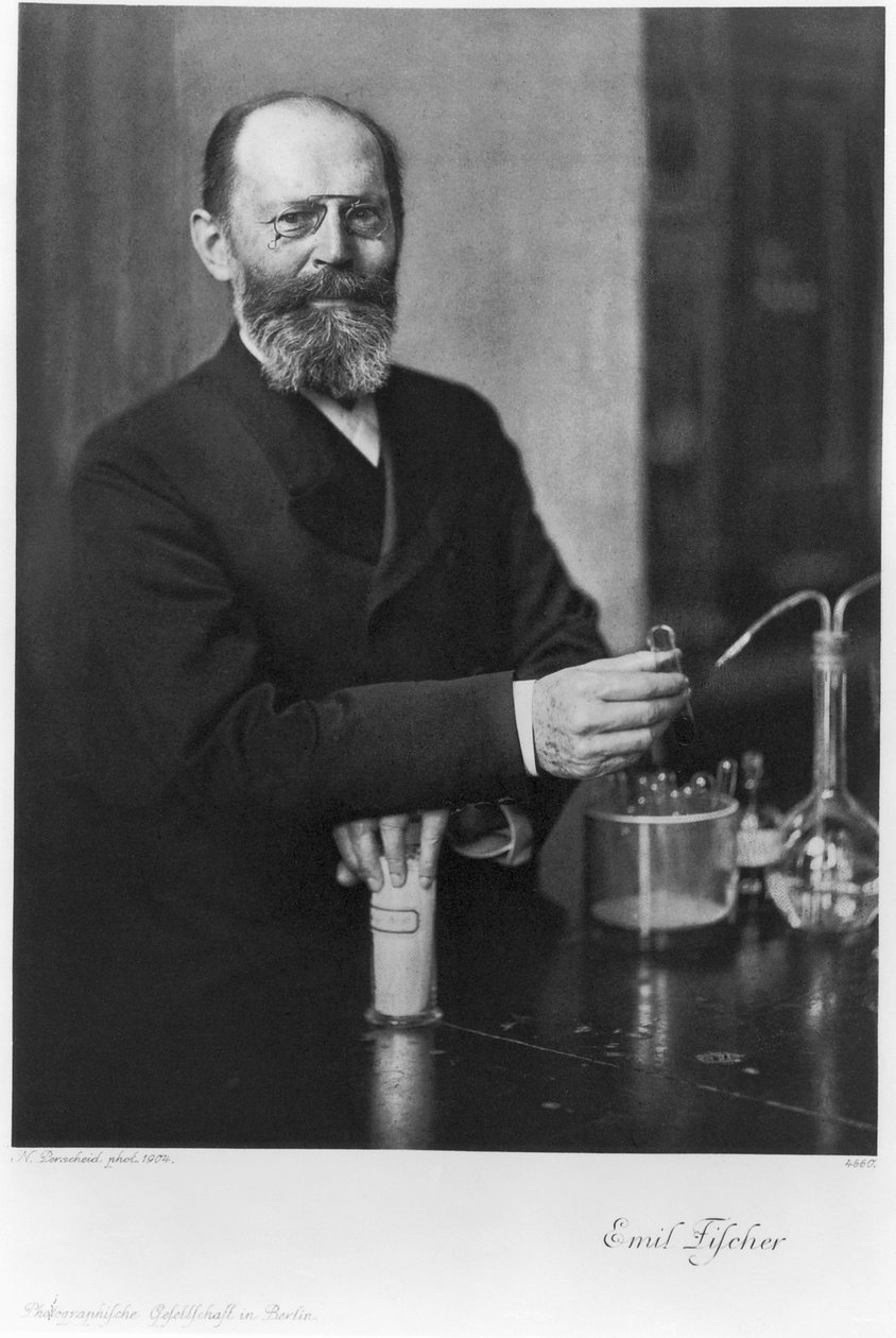 Emil Fischer, saksalainen orgaaninen kemisti, 1904 tekijältä Unbekannt
