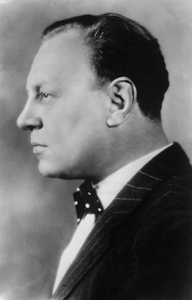 Emil Jannings 1884-1950, sveitsiläinen näyttelijä, 1900-luku tekijältä Unbekannt