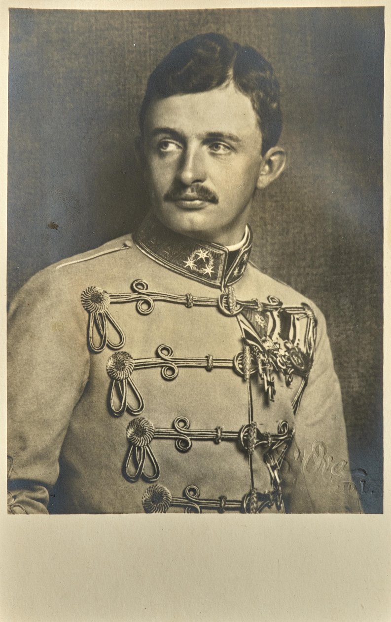 Itävallan keisari Kaarle I 1887-1922, Unkarin kuningas, n. 1917. tekijältä Unbekannt