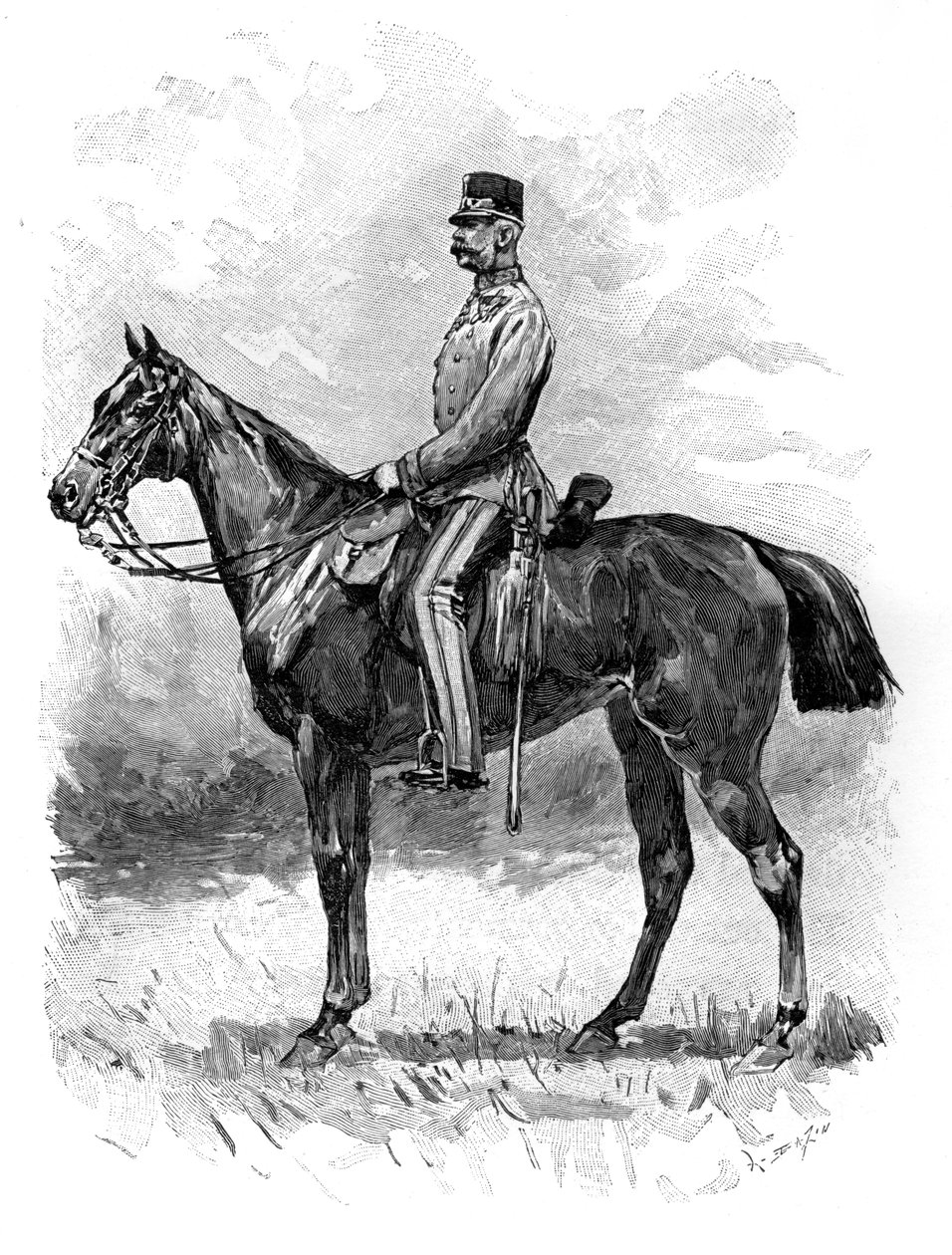 Itävallan keisari Franz Josef, 1892 tekijältä Unbekannt