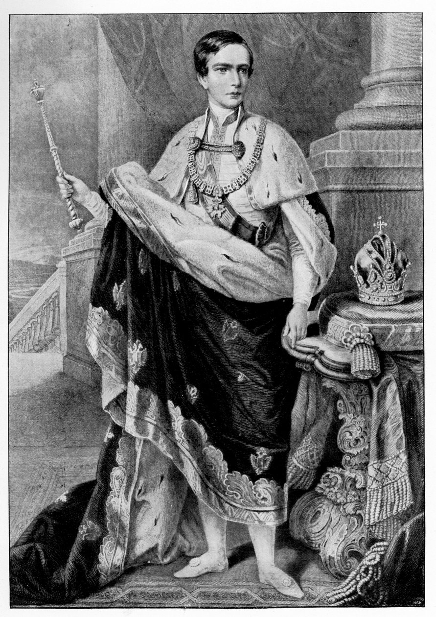 Itävallan keisari Franz Joseph I 1830-1916, 1849 1900 tekijältä Unbekannt
