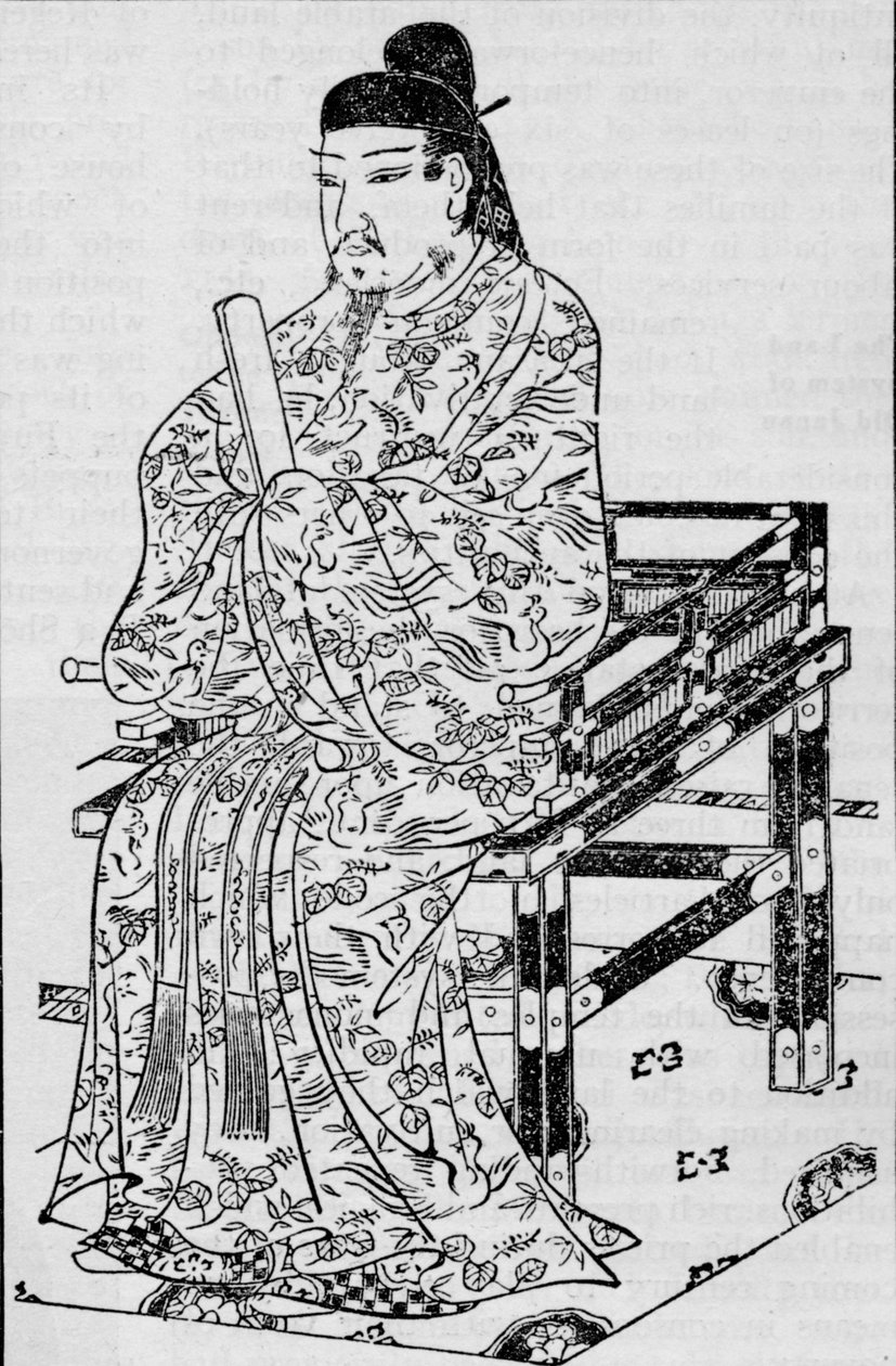 Keisari Kanmu, joka perusti Japanin perintölain 1907 tekijältä Unbekannt