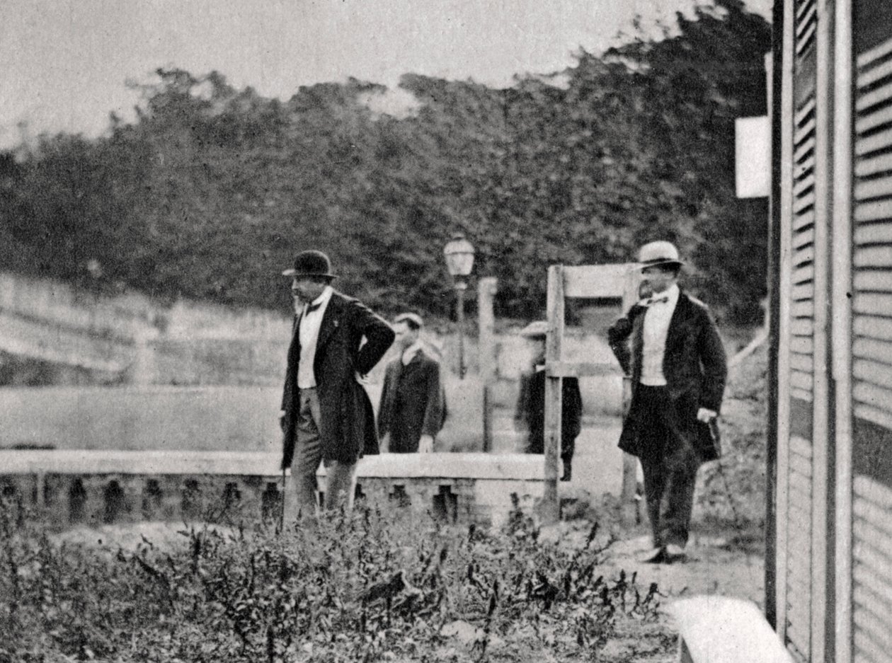 Ranskan keisari Napoleon III maanpaossa, Chislehurst, Kent, 1871-1873 tekijältä Unbekannt