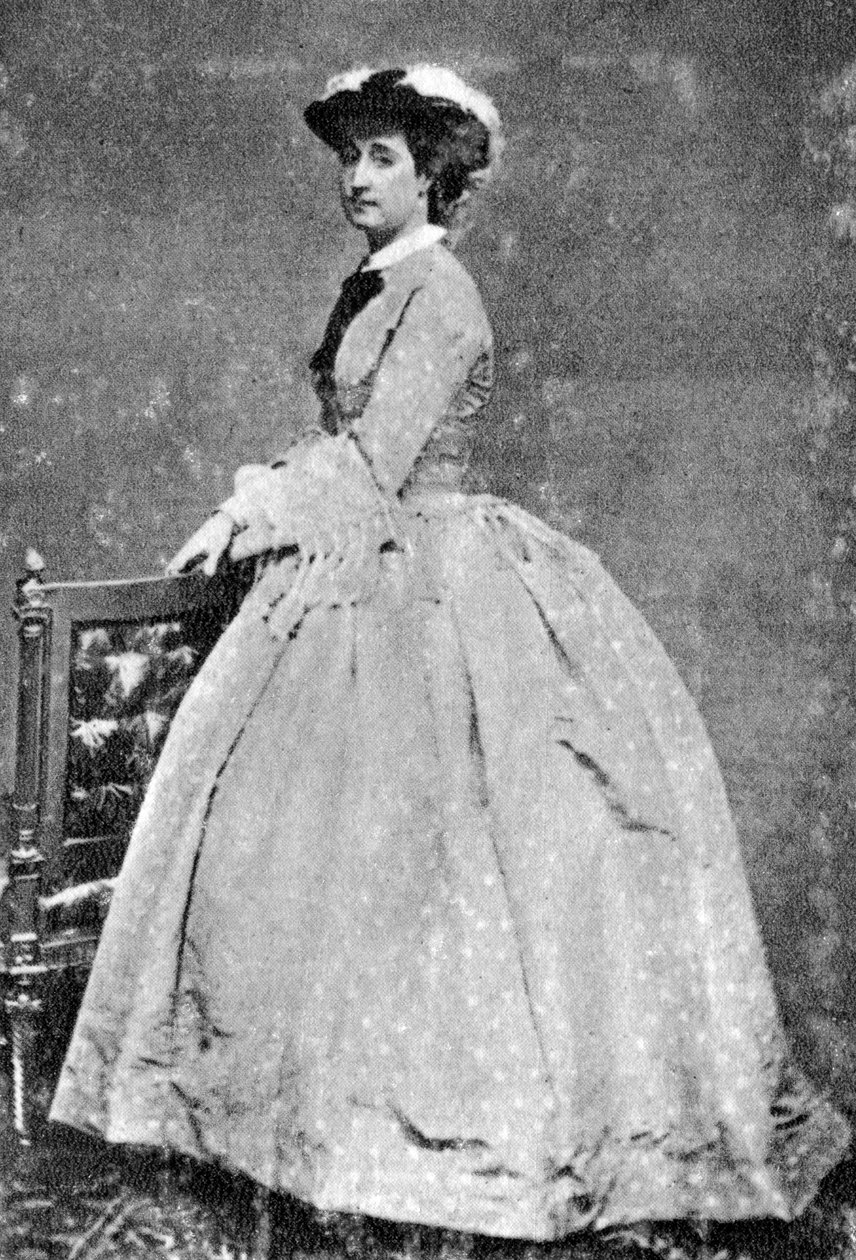 Ranskan keisarinna Eugenie, 1858-1870 tekijältä Unbekannt