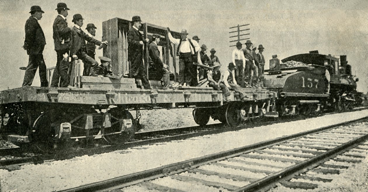 Matkalla ulkostudioon, 1901. tekijältä Unbekannt