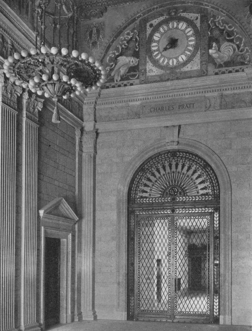 Pääsisäänkäynnin loppu, Standard Oil Building, New York City, 1924 tekijältä Unbekannt