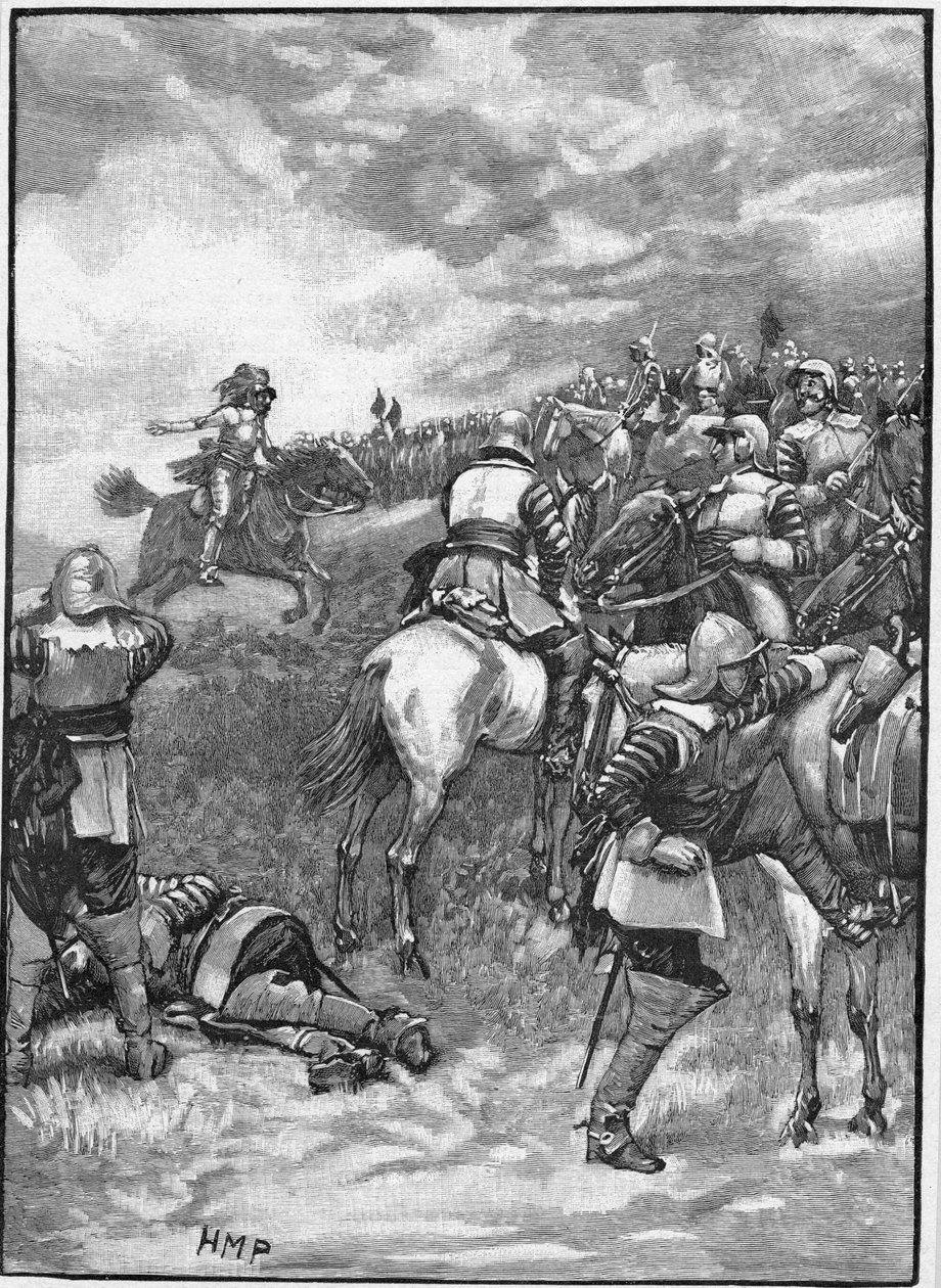 Englannin sisällissodat: Nasebyn taistelu, Northamptonshire, 14. kesäkuuta 1645 tekijältä Unbekannt