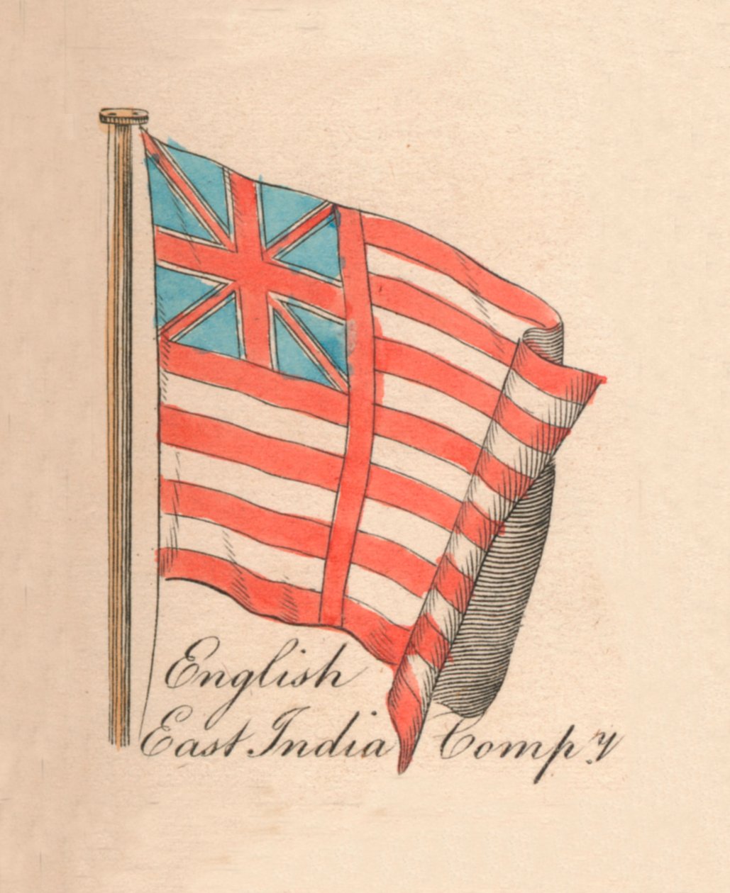 Englantilainen East India Company, 1838 tekijältä Unbekannt