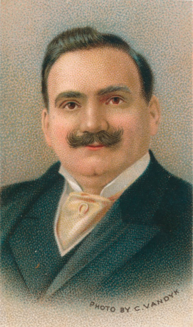 Enrico Caruso 1873-1921, italialainen oopperatenori, 1911 tekijältä Unbekannt