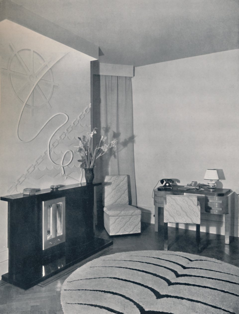 Duncan Millerin suunnittelema sisääntulo, Lontoo, Englanti, 1936 tekijältä Unbekannt