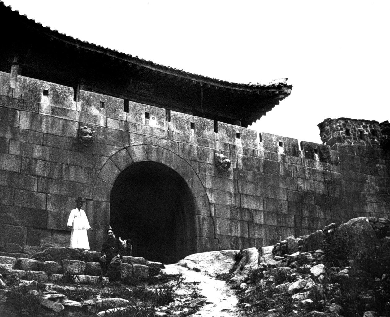 Sisäänkäynti temppeliin, Korea, 1900 tekijältä Unbekannt