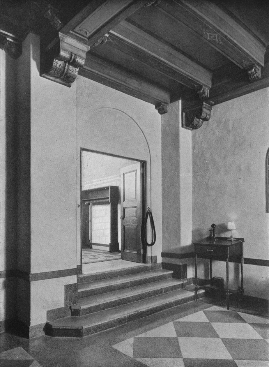 Sisäänkäynti kaakkoiseen ruokasaliin, Fraternity Clubs Building, New York City, 1924 tekijältä Unbekannt