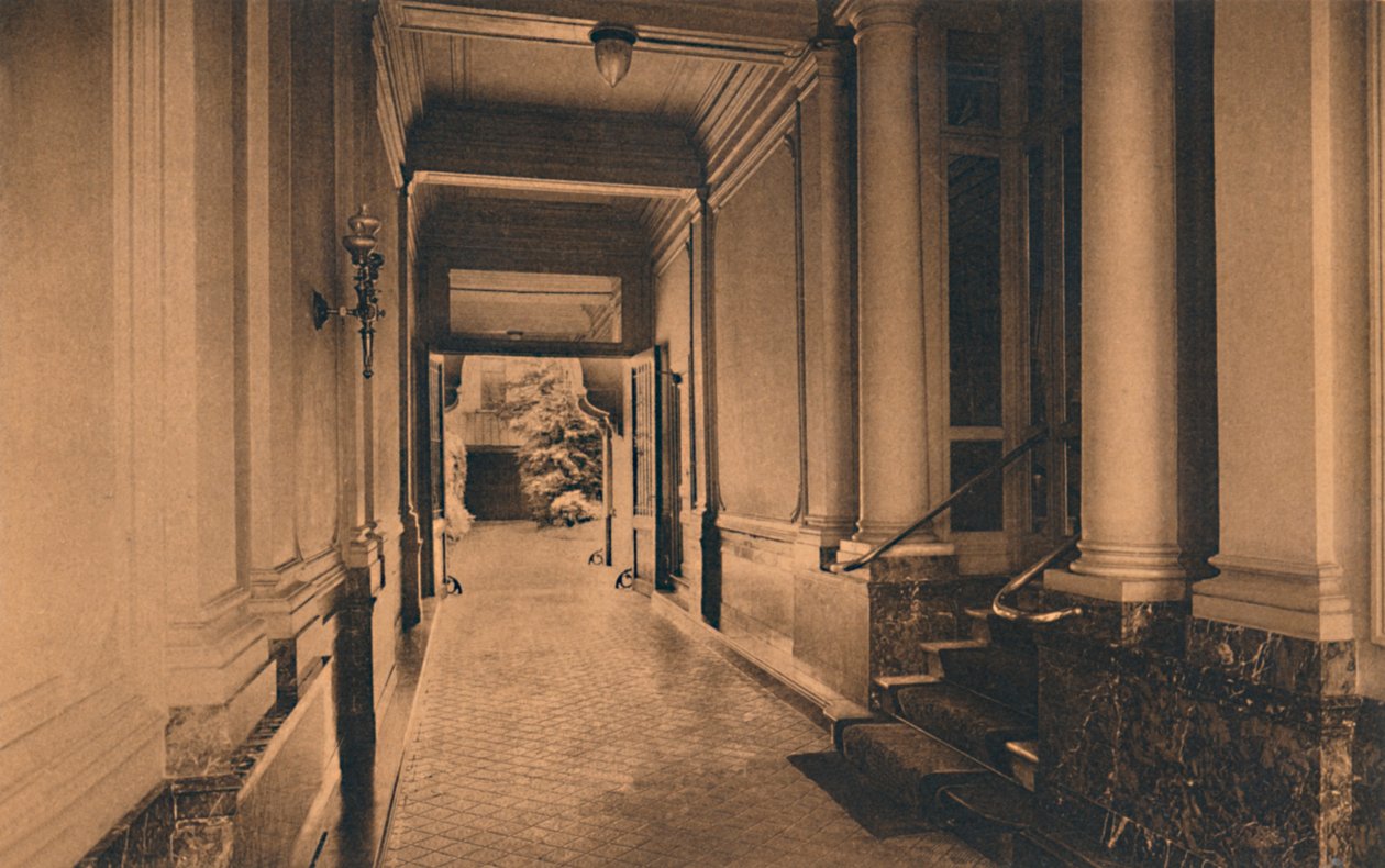 Sisäänkäynti Kuuban suurlähetystöön Brysselissä, Belgiassa, 1927. tekijältä Unbekannt