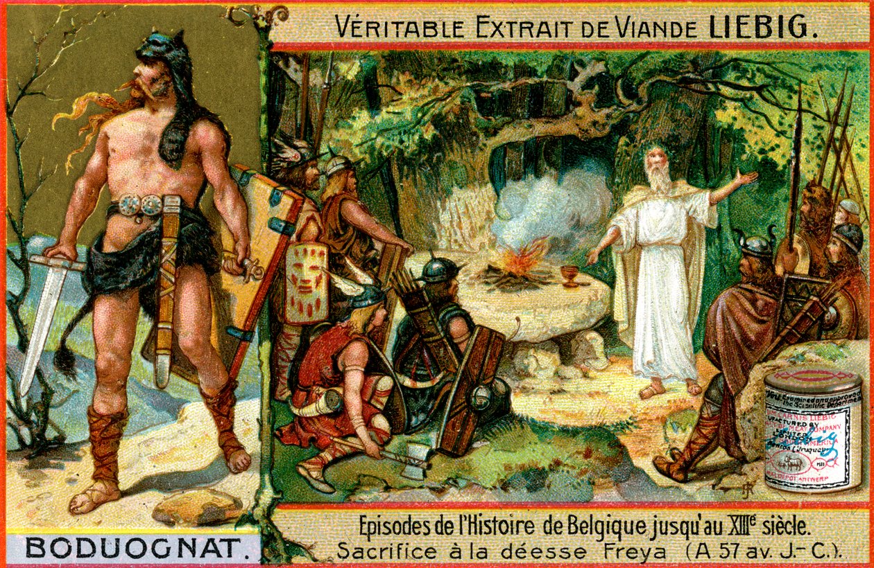 Jaksot Belgian historiassa 1200-luvulle asti: Boduognatus, 1900 tekijältä Unbekannt