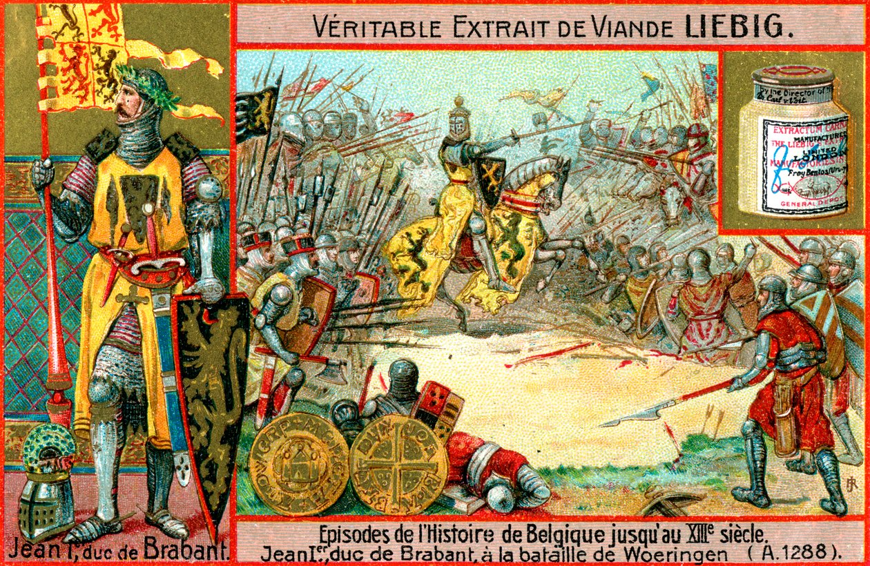 Jaksot Belgian historiassa 1200-luvulle asti: Johannes I Brabantista, 1900 tekijältä Unbekannt