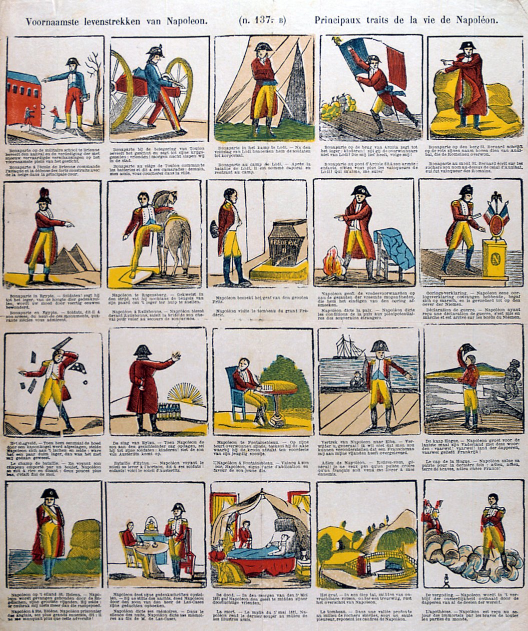 Episodit Napoleonin elämästä, 1800-luku tekijältä Unbekannt