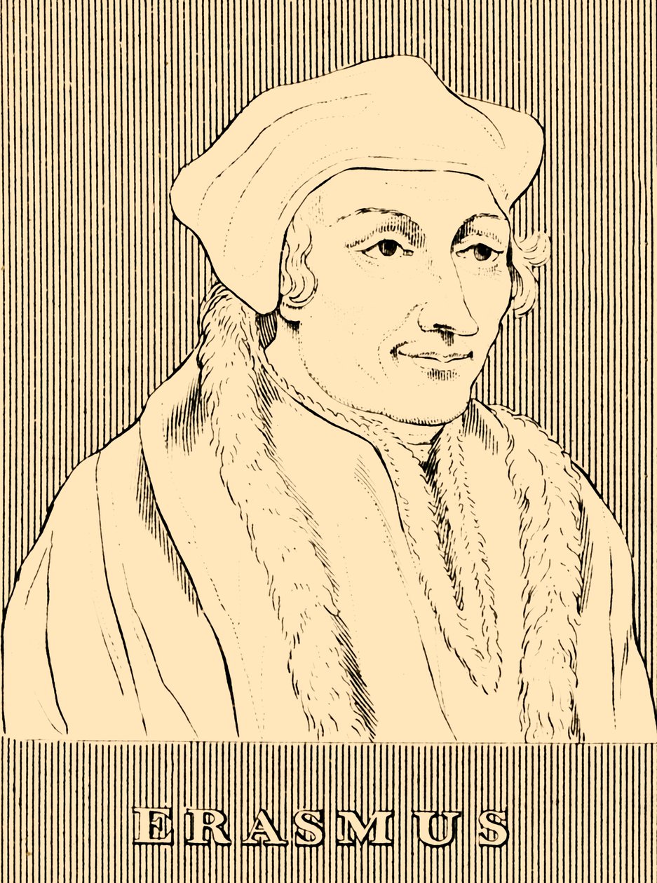 Erasmus, 1466-1536, 1830. tekijältä Unbekannt