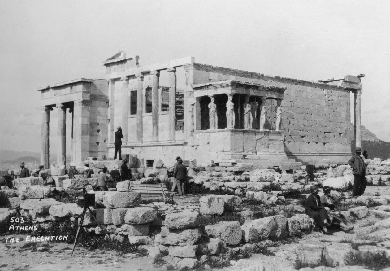 Erechtheion, Ateena, Kreikka, 1920-1930-luku tekijältä Unbekannt