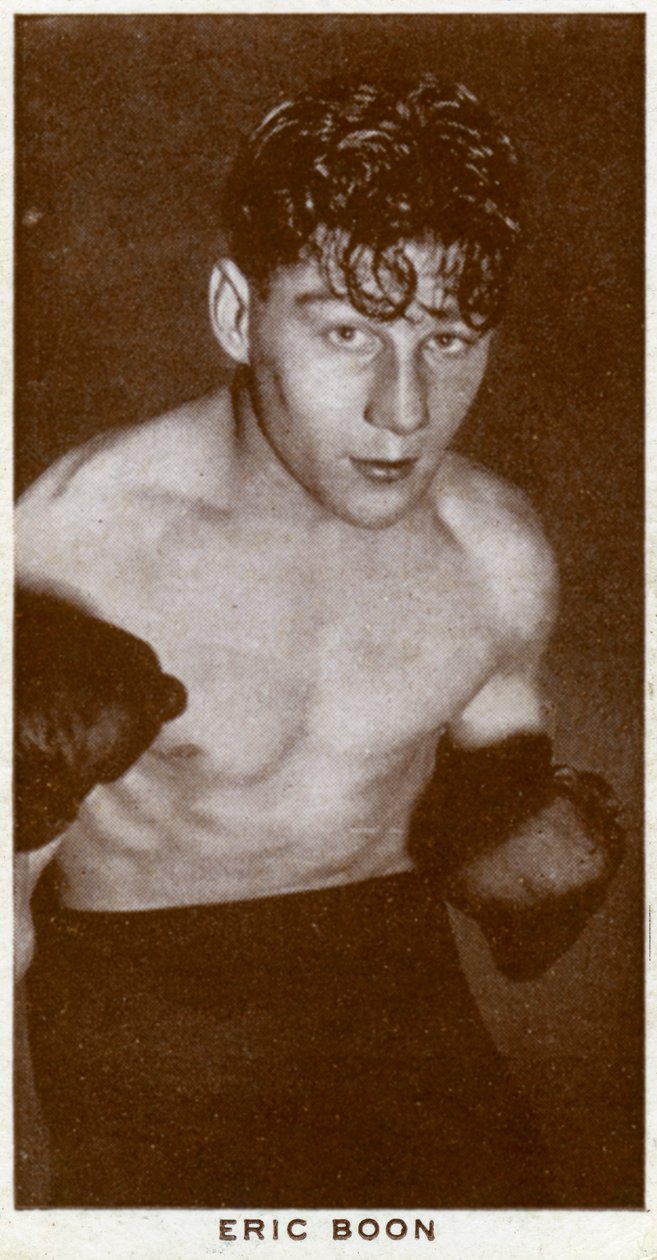 Eric Boon, brittiläinen nyrkkeilijä, 1938 tekijältä Unbekannt