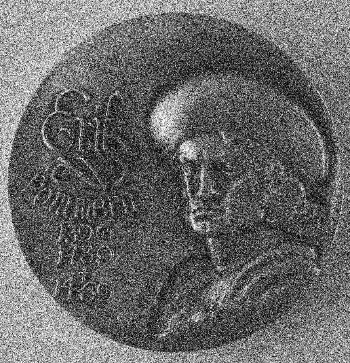 Eric Pommerilainen 1382-1459. Historiallinen mitali, 1978 tekijältä Unbekannt