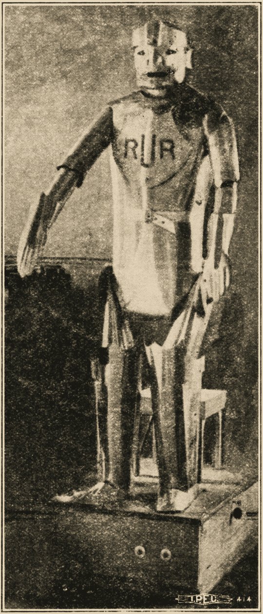 Eric the Robot, 1928-1929. tekijältä Unbekannt