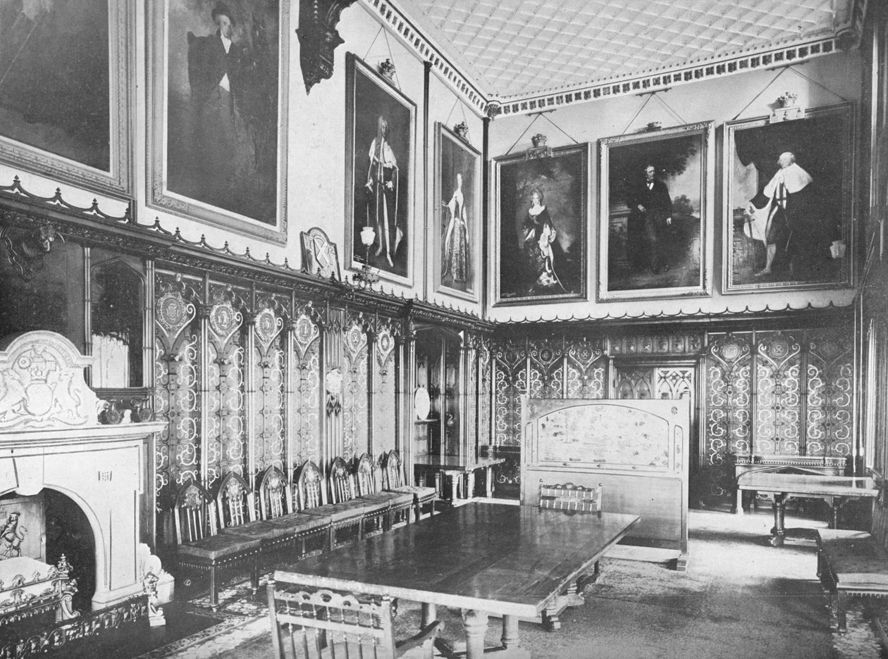 Eridge Castle, Tunbridge Wells - Abergavennyn markiisi, K.G., 1910 tekijältä Unbekannt