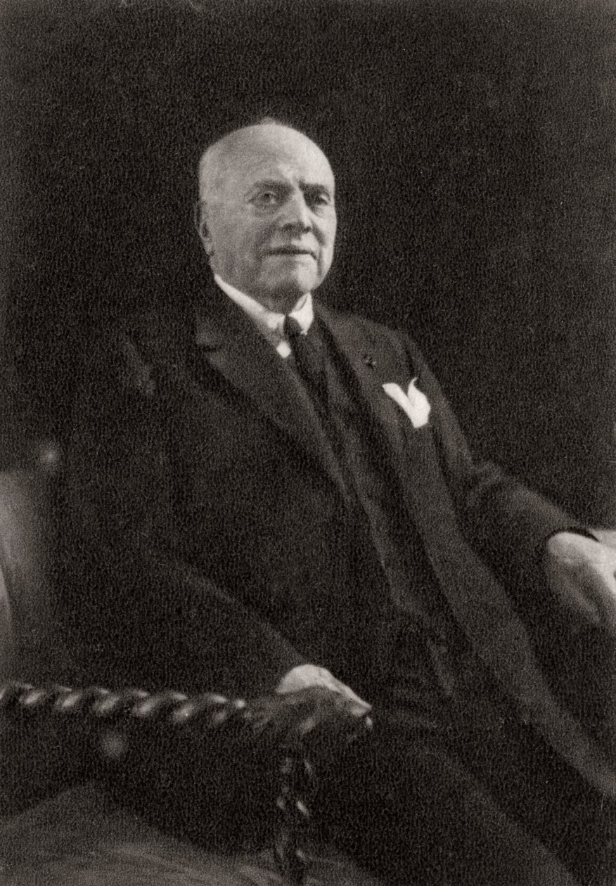 Ernest Cognacq, ranskalainen jälleenmyyjä, 1912 tekijältä Unbekannt