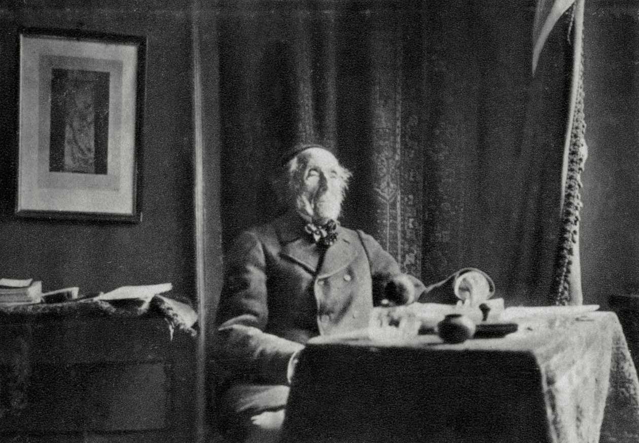 Ernest Legouve, ranskalainen näytelmäkirjailija, 1887 tekijältä Unbekannt