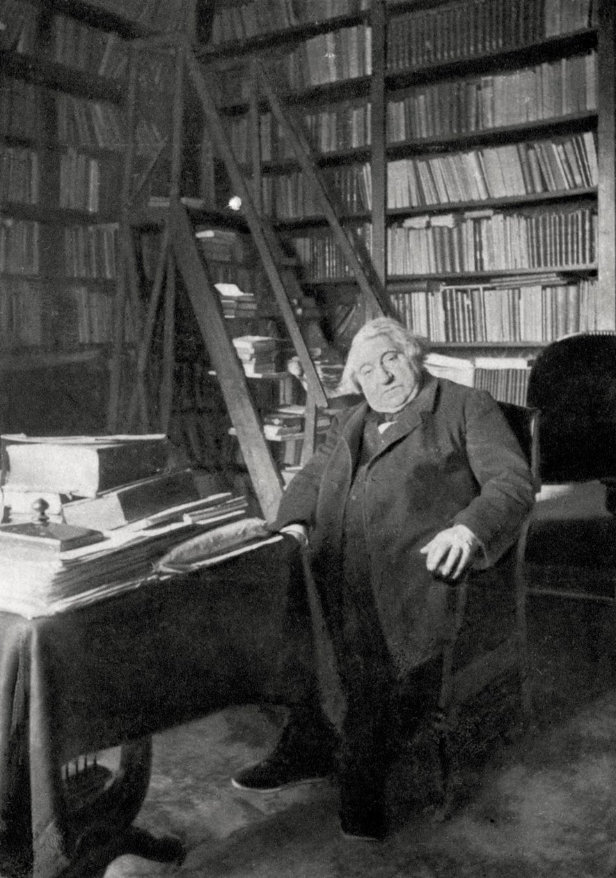 Ernest Renan, ranskalainen filosofi ja kirjailija, 1890 tekijältä Unbekannt
