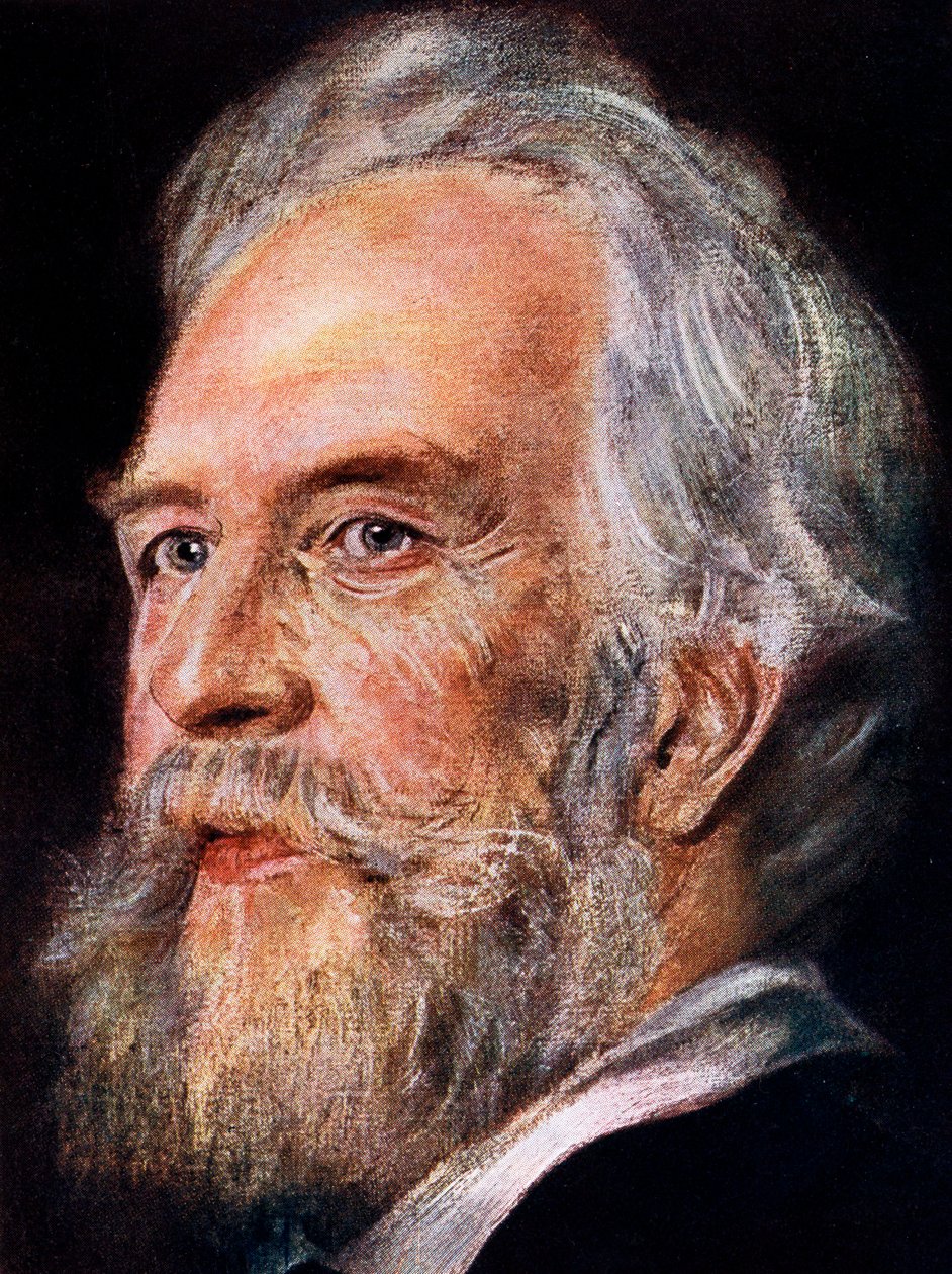 Ernst Haeckel, saksalainen eläintieteilijä ja evolutionisti, 1899 tekijältä Unbekannt
