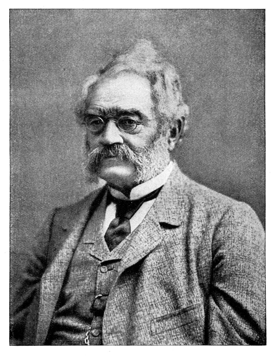 Ernst Werner von Siemens 1800-luvun saksalainen keksijä ja teollisuusmies, 1900 tekijältä Unbekannt