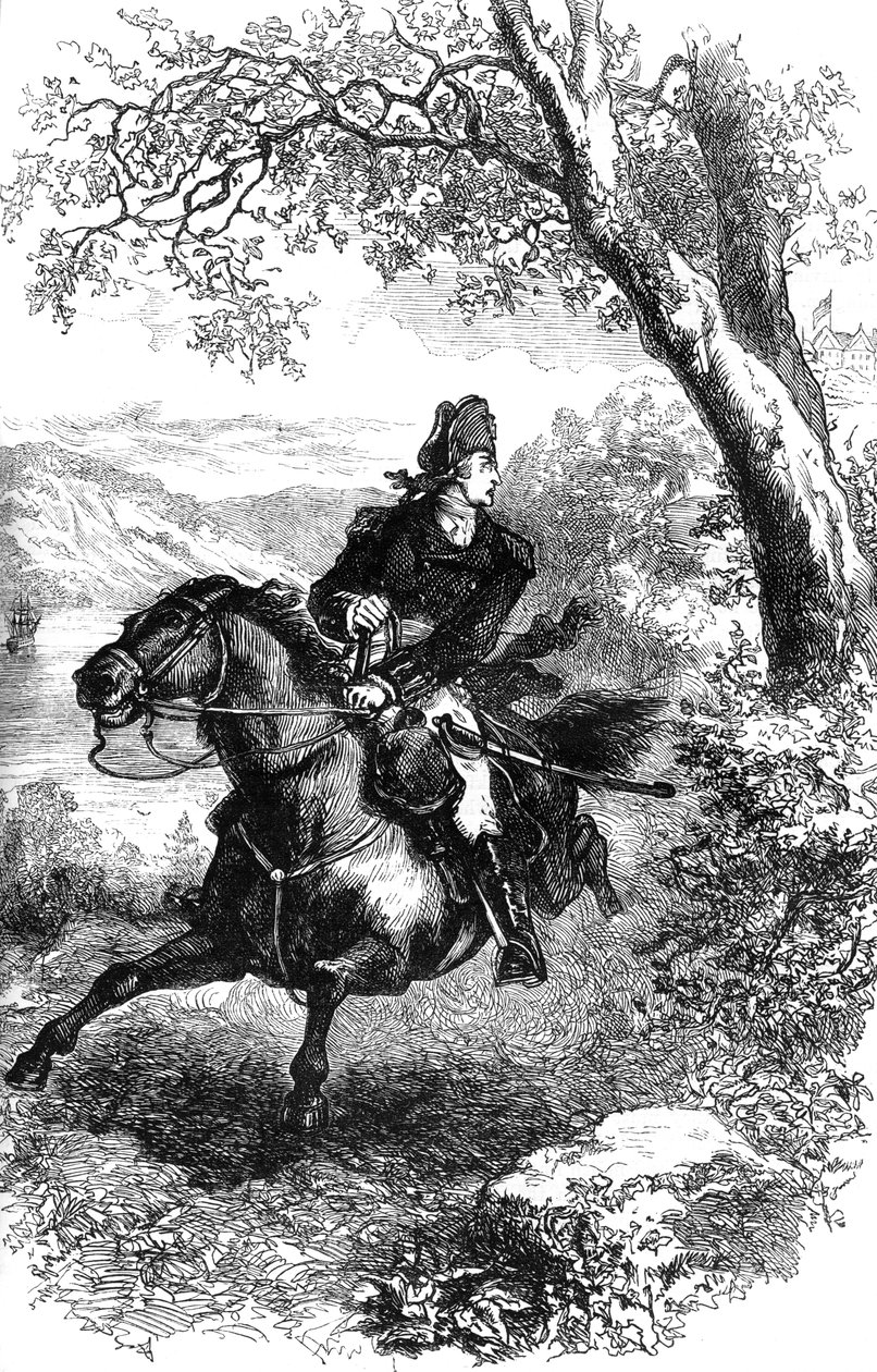 Benedict Arnoldin pako, 1780 c1880 tekijältä Unbekannt