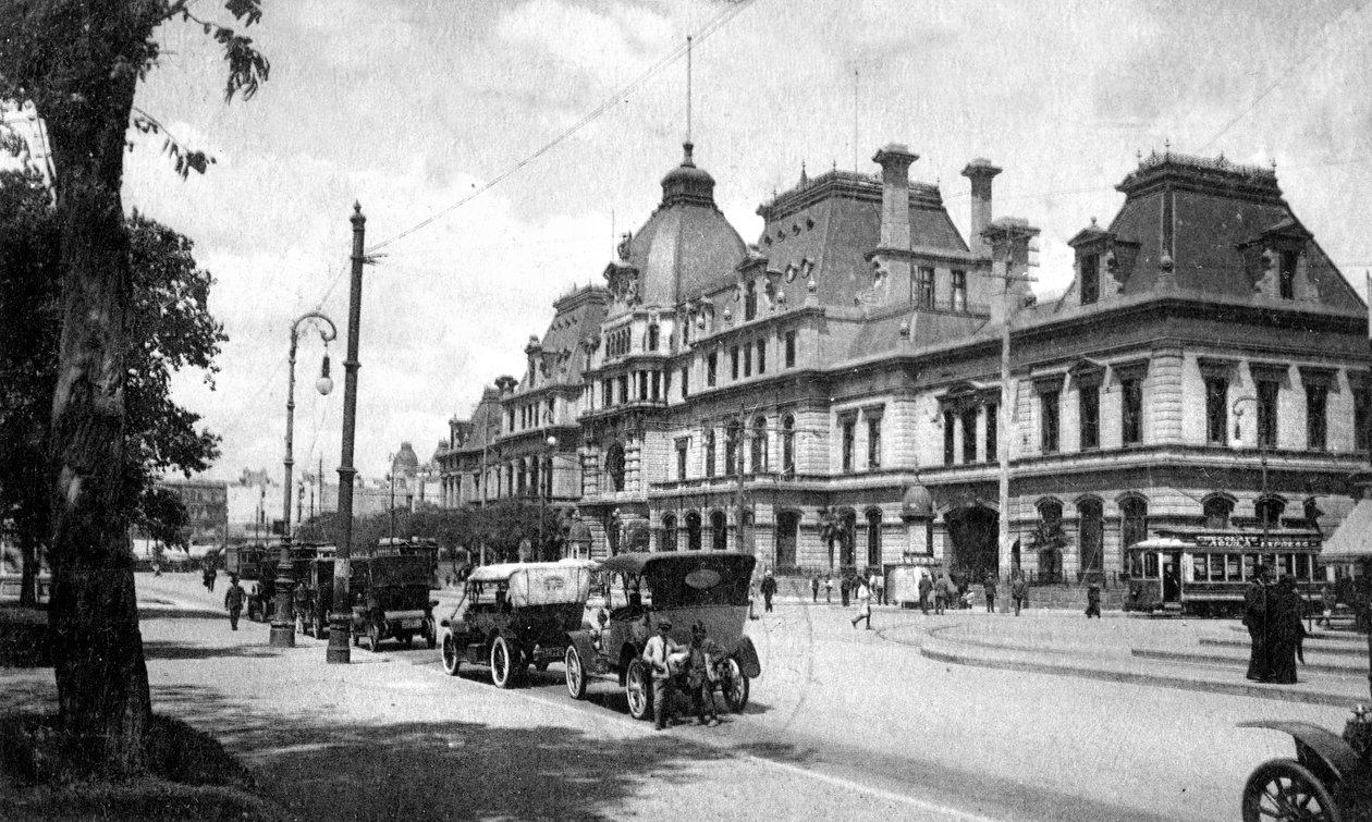 Constitution Station, Buenos Aires, Argentiina, 1920-luku tekijältä Unbekannt