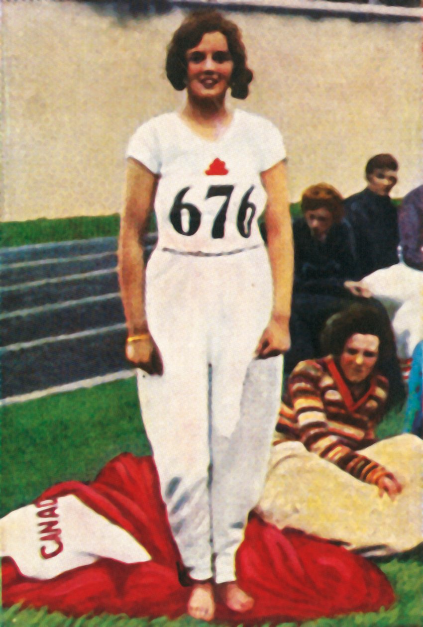 Kanadalainen Ethel Catherwood, korkeushyppääjän maailmanmestari, 1928. tekijältä Unbekannt