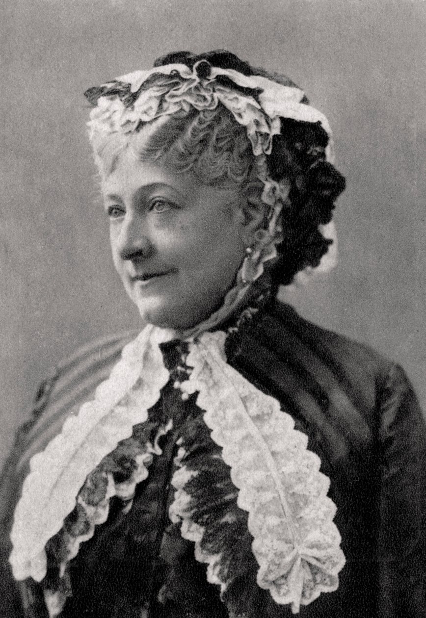 Ethelie Madeleine Brohan, ranskalainen näyttelijä, 1885 tekijältä Unbekannt