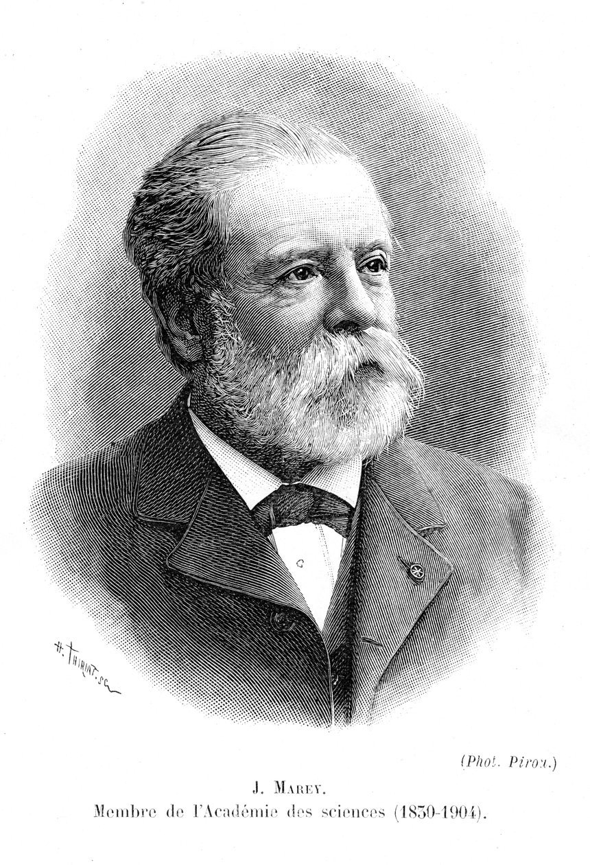 Etienne Jules Marey 1830-1903, elokuvataiteen pioneeri, c1904 tekijältä Unbekannt