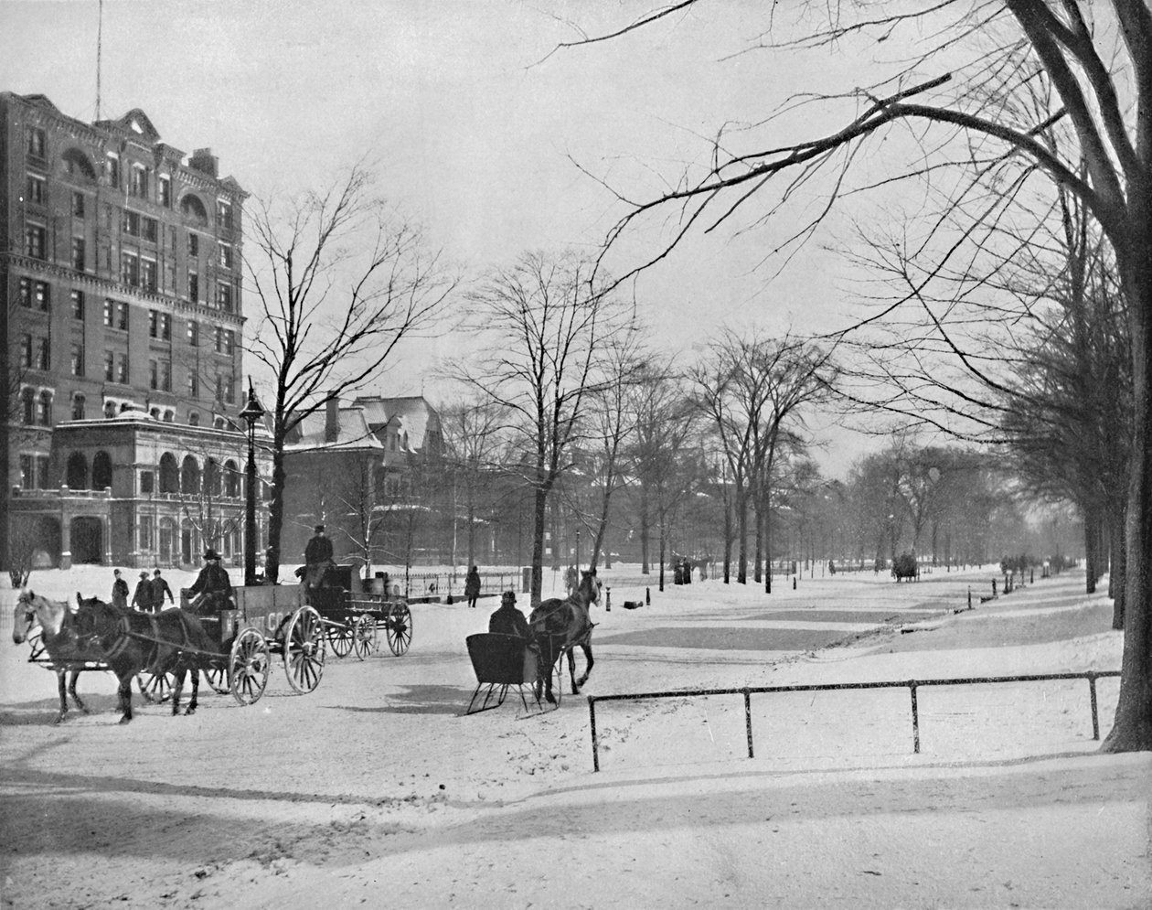 Euclid Avenue, Cleveland, Ohio, 1897. tekijältä Unbekannt