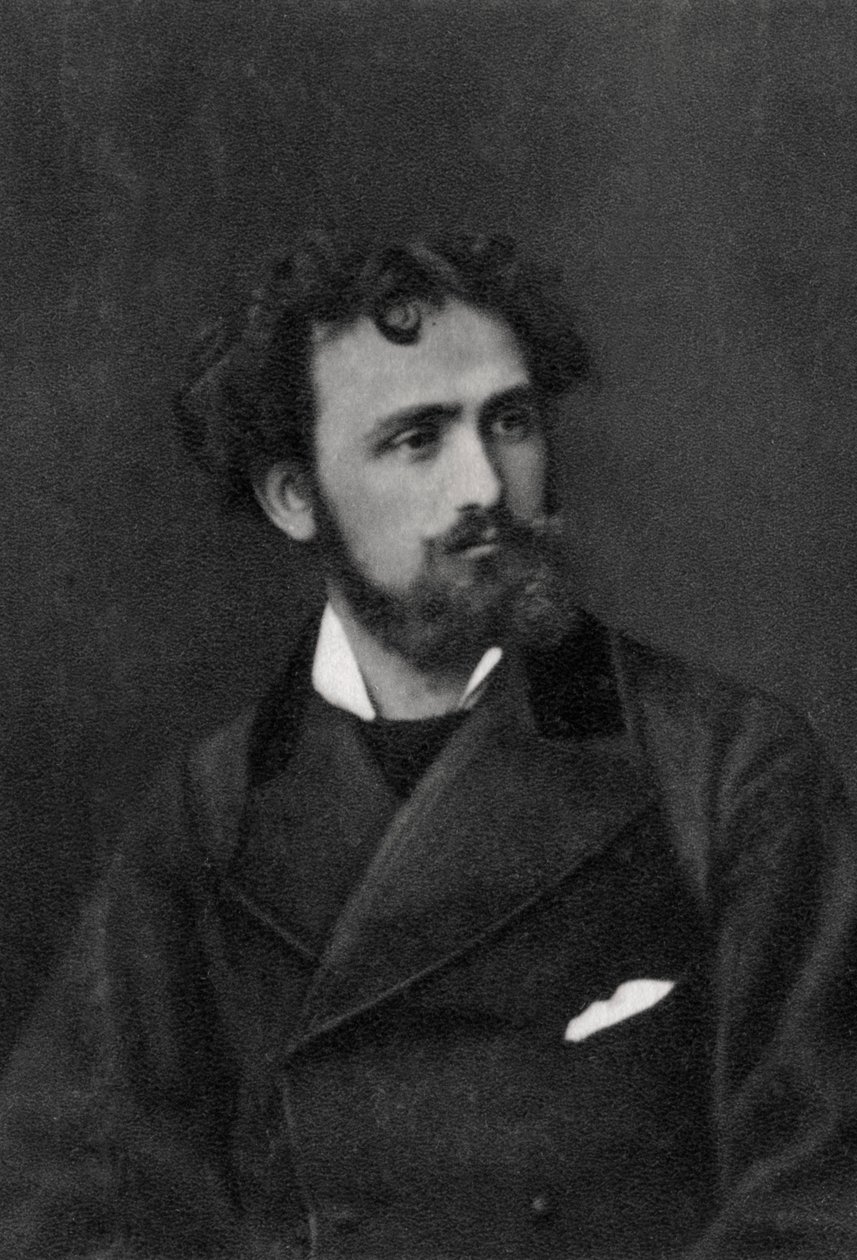 Eugene Delacroix, ranskalainen taiteilija, 1854 tekijältä Unbekannt