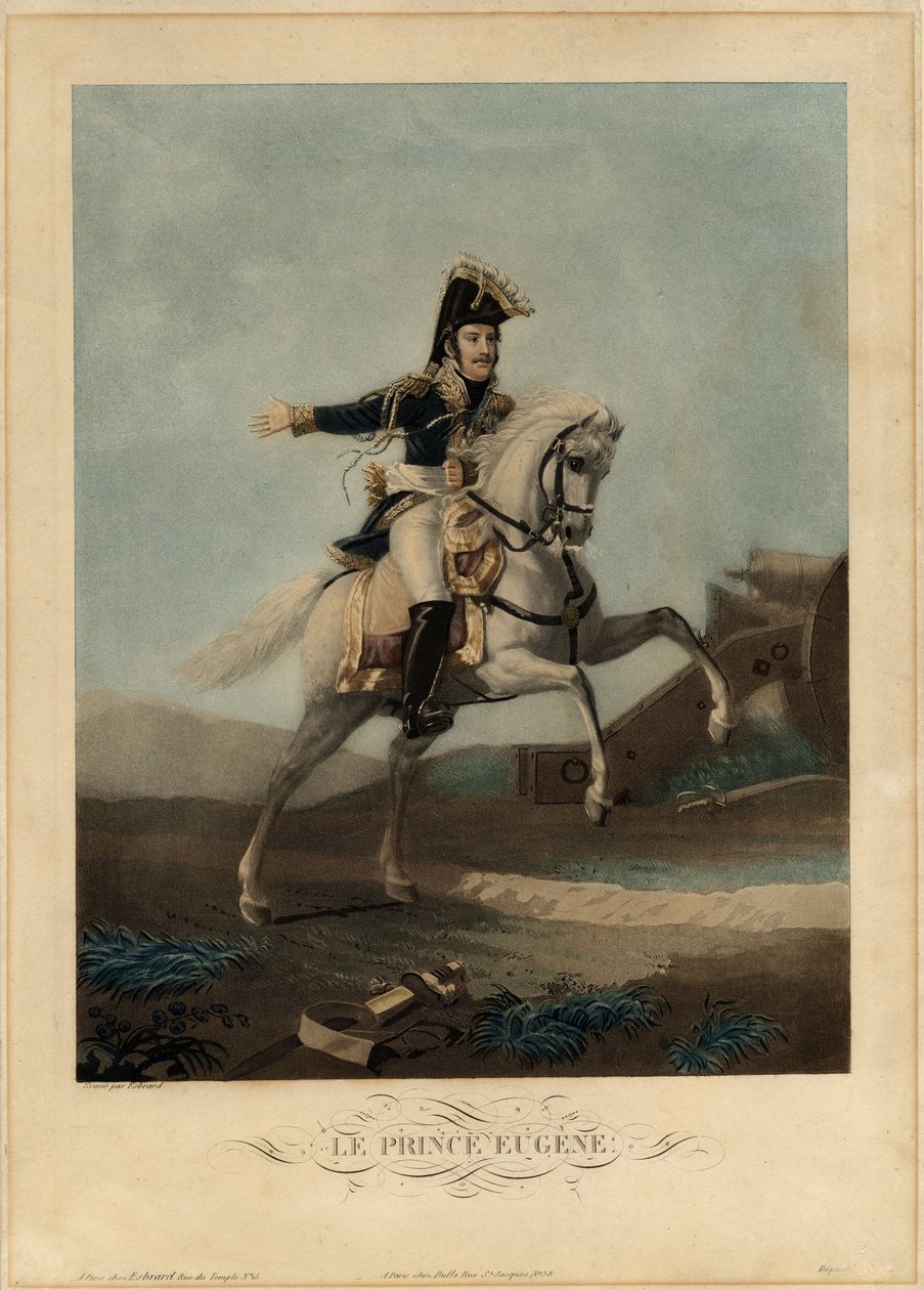 Eugene de Beauharnais 17811824, noin 1812 tekijältä Unbekannt