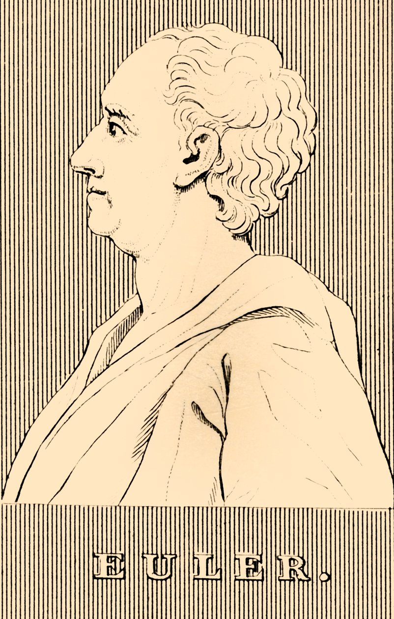 Euler, 1707-1783, 1830. tekijältä Unbekannt