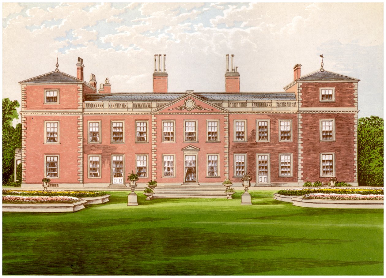 Euston Hall, Suffolk, Graftonin herttuan koti, 1880 tekijältä Unbekannt