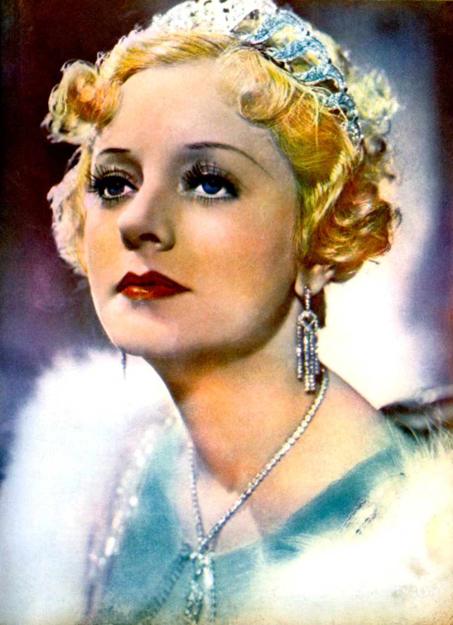 Evelyn Laye, englantilainen teatterinäyttelijä, 1934-1935 tekijältä Unbekannt