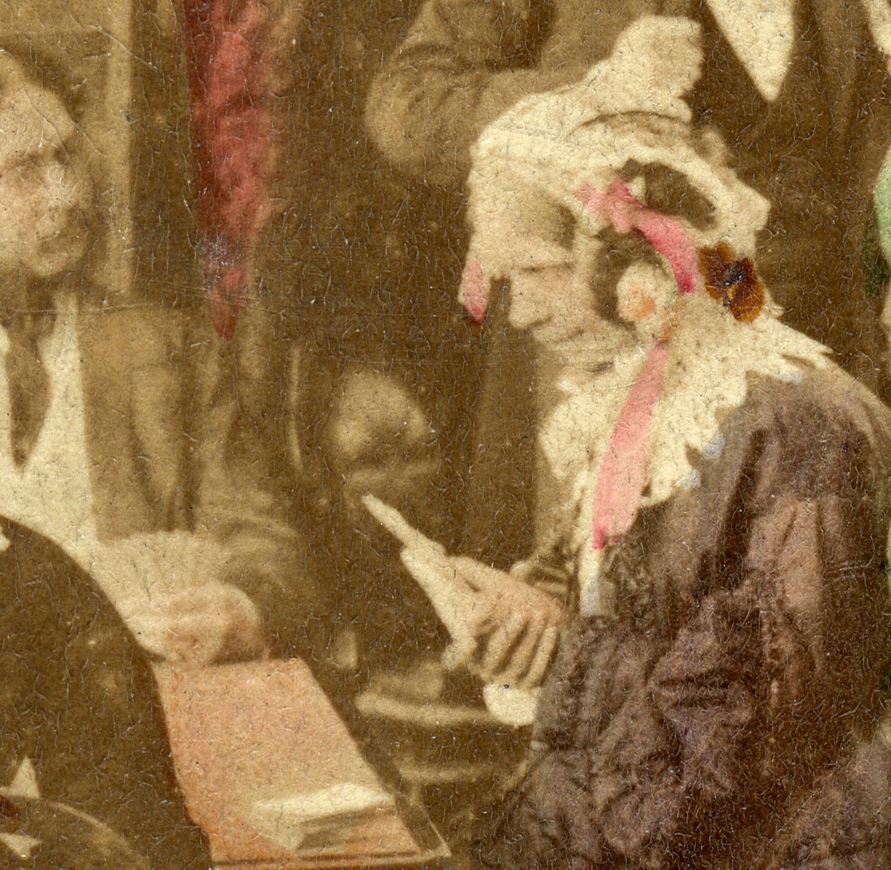 Illat kotona, 1800-luku tekijältä Unbekannt