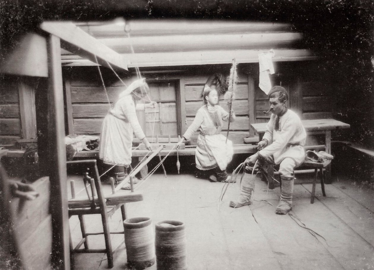 Marikan arkielämää, Venäjä, 1880-c1890-luku tekijältä Unbekannt