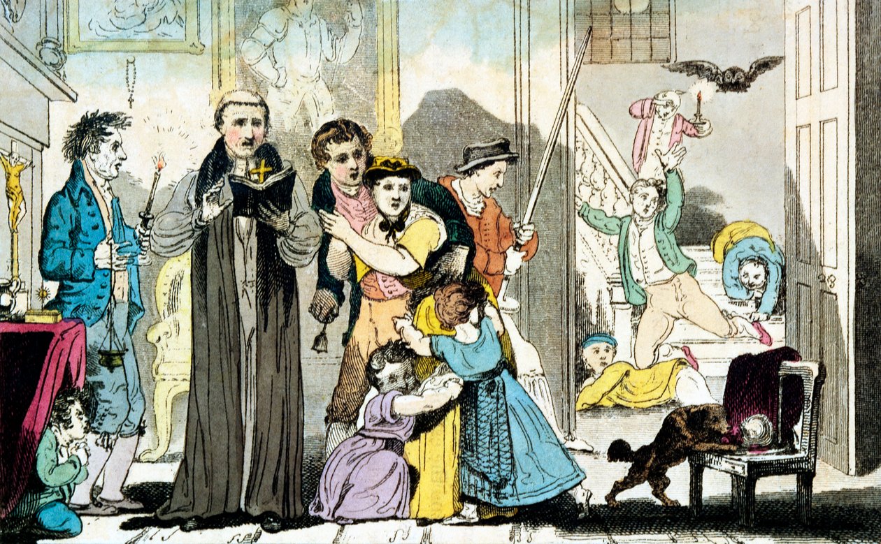 Manausta kellolla, kirjalla ja kynttilällä, 1816 tekijältä Unbekannt